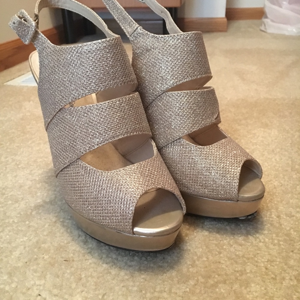 Fancy sparkly heels